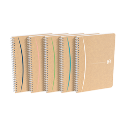 CAHIER OXFORD TOUAREG RECYCLE 5X5 180 PAGES 90G A4