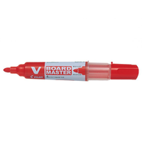 MARQUEUR EFFAÇABLE PILOT V-BOARD MASTER POINTE OGIVE ROUGE