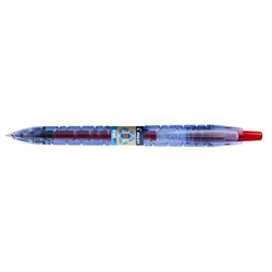 STYLO BILLE PILOT BEGREEN B2P GEL RETRACTABLE ROUGE