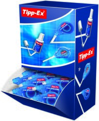 BOITE 15+5 RUBANS CORRECTEUR TIPP EX LATERAL EASY CORRECT 4.2X12M