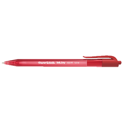 STYLO BILLE ROUGE PAPERMATE INKJOY 100 RT POINTE 1 MM
