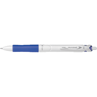 STYLO BILLE BLEU PILOT ACROBALL PURE WHITE BEGREEN POINTE 1 MM