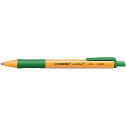 STYLO BILLE VERT STABILO POINTBALL POINTE 1.2MM