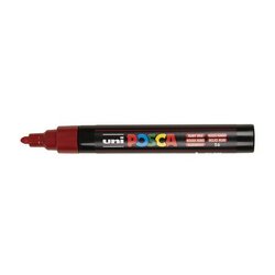 MARQUEUR ROUGE POSCA PC5M POINTE MOYENNE OGIVE