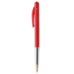 STYLO BILLE BIC M10 RETRACTABLE ROUGE POINTE 1 MM