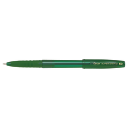 STYLO BILLE SUPER GRIP G PILOT POINTE MOYENNE VERT