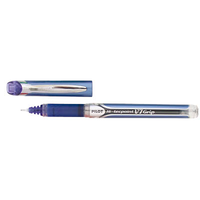 ROLLER HI-TECPOINT V5 GRIP PILOT BLEU ENCRE LIQUIDE POINTE 0.5 MM