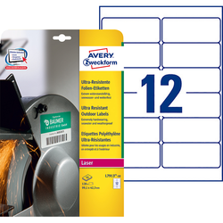 BOITE 120 ETIQUETTES ULTRA-RESISTANTES POLYETHYLENE 99.1X42.3MM REFERENCE AVERY L7913-10