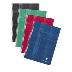 CAHIER RELIURE INTEGRALE CLAIREFONTAINE A4 SEYES 180 PAGES 90G
