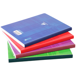 CAHIER BROCHURE CLAIREFONTAINE FORMAT 17X22CM SEYES 192 PAGES 90G