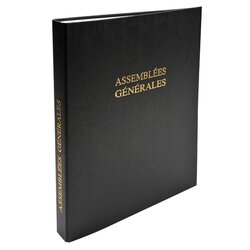 REGISTRE JURIDIQUE ASSEMBLEE GENERALE LE DAUPHIN FORMAT 260X320MM 4 ANNEAUX