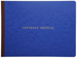 PIQURE CONTROLE MEDICAL FORMAT 24X32CM HORIZONTAL 40 PAGES REFERENCE 305