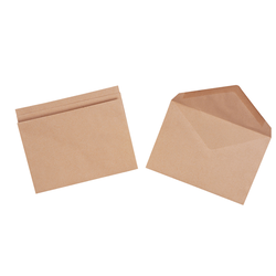 BOITE 500 ENVELOPPES ADMINISTRATIVES 72G FORMAT C6 114X162MM BULLE PATTE GOMMEE