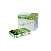 CARTON 5 RAMETTES 500 FEUILLES A+B ALASKA 21 A3 80G BLANC