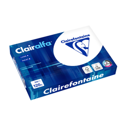 RAMETTE 250 FEUILLES CLAIREFONTAINE CLAIRALFA A4 120G BLANC 1952