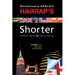 DICTIONNAIRE HARRAP'S SHORTER FRANCAIS/ANGLAIS - ANGLAIS/Français