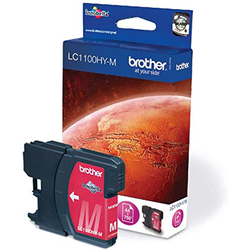 CARTOUCHES JET D'ENCRE BROTHER LC-1100HYM Magenta