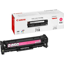 CARTOUCHES LASER CANON COULEUR 718M Magenta