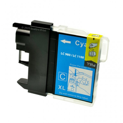 COMPATIBLES JET D'ENCRE BROTHER LC980LC1100 cyan