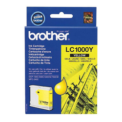 CARTOUCHES JET D'ENCRE BROTHER LC-1000Y Jaune