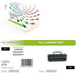 COMPATIBLES LASER MONOCHROME LEXMARK E250A11E noir