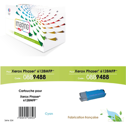 COMPATIBLES LASER COULEUR XEROX 106R01452 cyan