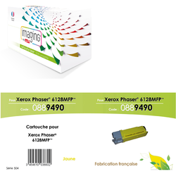 COMPATIBLES LASER COULEUR XEROX 106R01454 jaune