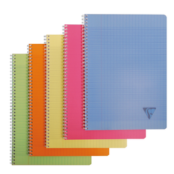 CAHIER RELIURE INTEGRALE LINICOLOR FRESH CLAIREFONTAINE A4 SEYES 180 PAGES 90G
