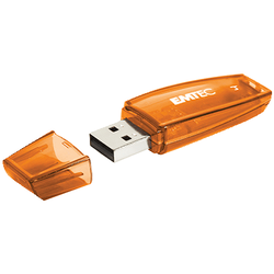 CLE USB 4GO EMTEC C410 COLOR MIX USB 2.0 ORANGE