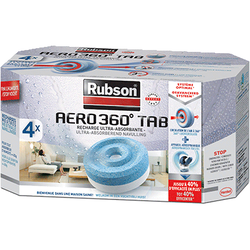BOITE 4 RECHARGES AERO 360° TAB RUBSON
