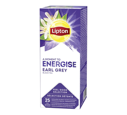 LIPTON BOITE DE 25 SACHETS THE NOIR EARL GREY