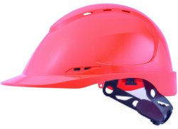 CASQUE PROTECTION ABS ORANGE FORCEO