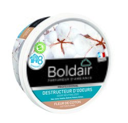 POT 300G BOLDAIR GEL DESTRUCTEUR D'ODEURS FLEUR DE COTON