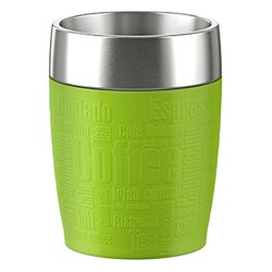 GOBELET ISOTHERME INOX SOFT TOUCH VERT